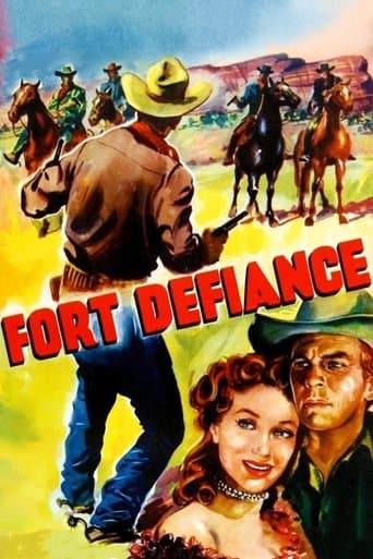 Movie poster for Fort Defiance