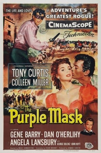 Movie poster for The Purple Mask