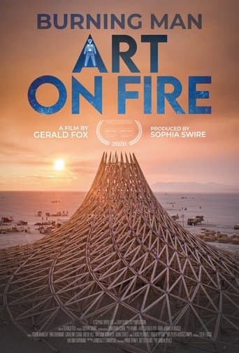 Movie poster for Burning Man: Art on Fire