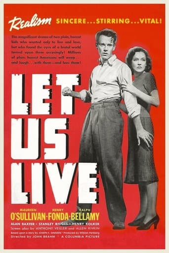 Movie poster for Let Us Live