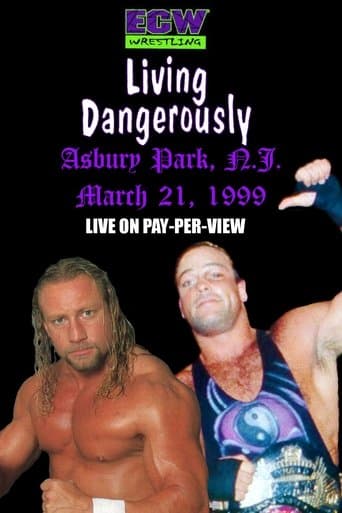 Movie poster for ECW Living Dangerously 1999