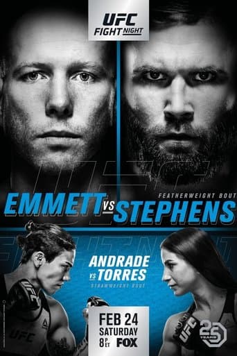 Movie poster for UFC on Fox 28: Emmett vs. Stephens