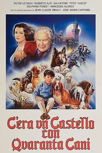 Movie poster for There Was a Castle with Forty Dogs