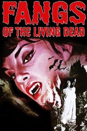 Movie poster for Fangs of the Living Dead