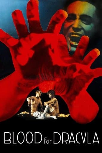 Movie poster for Blood for Dracula