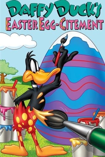 Movie poster for Daffy Duck's Easter Egg-Citement