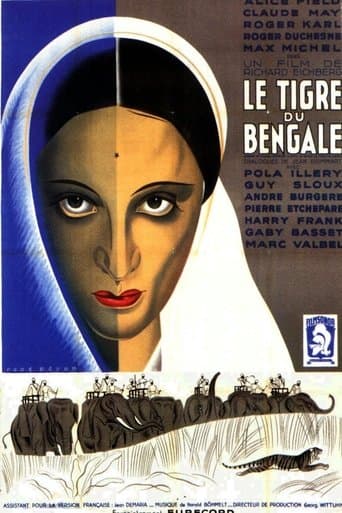 Movie poster for Le Tigre du Bengale