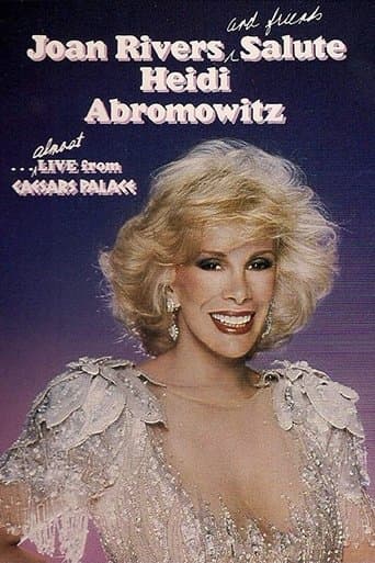 Movie poster for Joan Rivers and Friends Salute Heidi Abromowitz