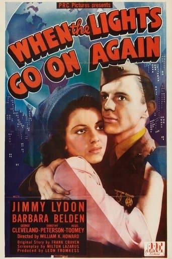 Movie poster for When the Lights Go On Again