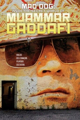 Movie poster for Mad Dog: Gaddafi's Secret World