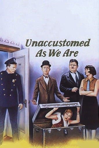 Movie poster for Unaccustomed as We Are