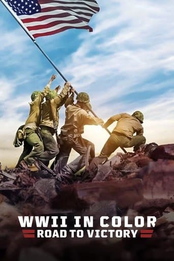 Movie poster for WWII in Color: Road to Victory