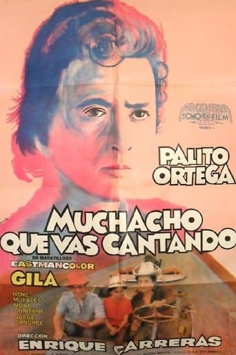 Movie poster for Muchacho que vas cantando