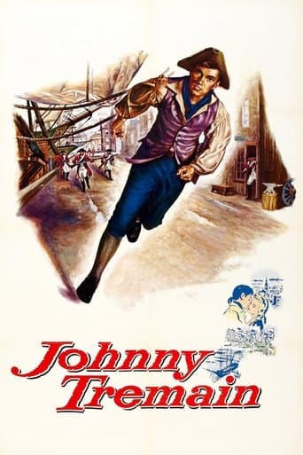 Movie poster for Johnny Tremain