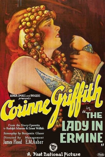 Movie poster for The Lady in Ermine