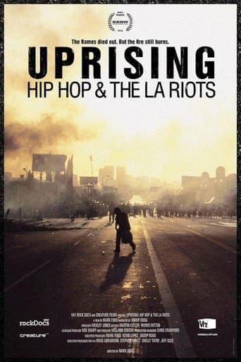 Movie poster for Uprising: Hip-Hop and the LA Riots