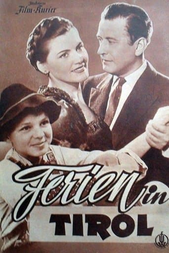Movie poster for Holidays in Tyrol