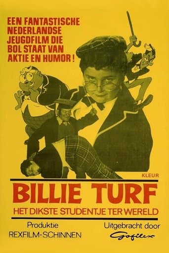 Movie poster for Billie Turf, het dikste studentje ter wereld