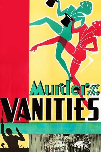 Movie poster for Murder at the Vanities