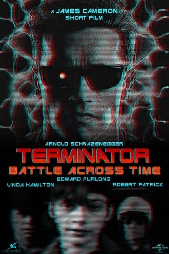 Movie poster for T2 3-D: Battle Across Time