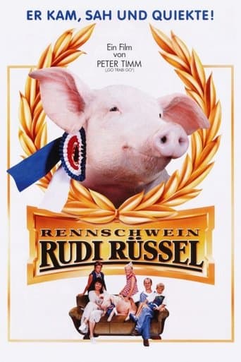 Movie poster for Rudy, the Racing Pig