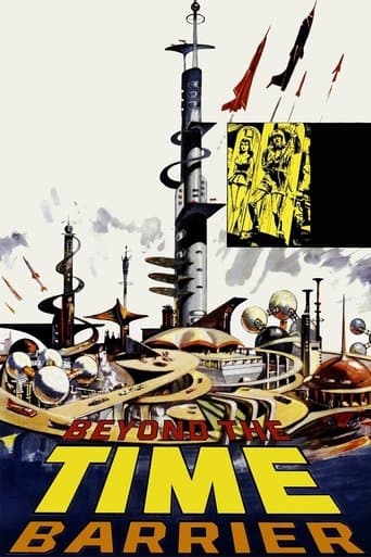 Movie poster for Beyond the Time Barrier