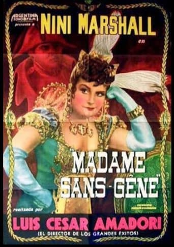 Movie poster for Madame Sans-Gêne