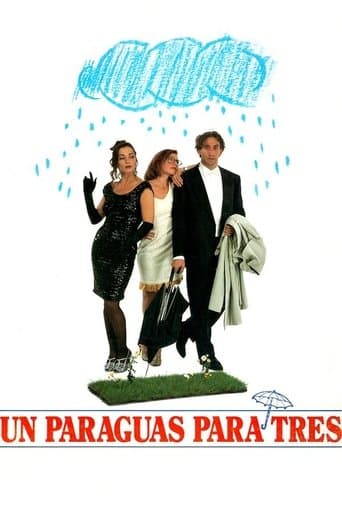 Movie poster for Un paraguas para tres