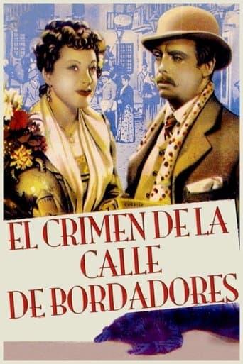Movie poster for The Crime of Bordadores Street