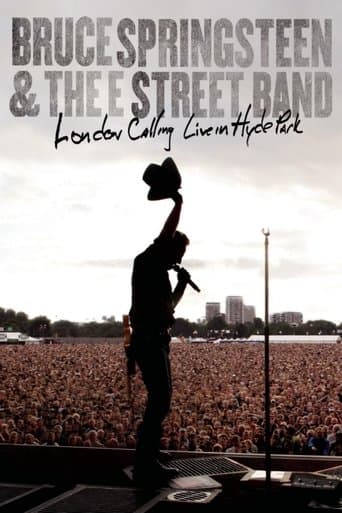 Movie poster for Bruce Springsteen & the E Street Band: London Calling Live in Hyde Park