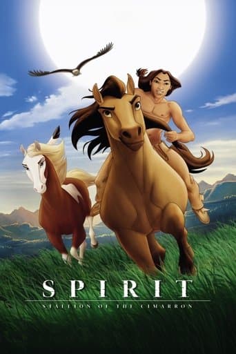 Movie poster for Spirit: Stallion of the Cimarron
