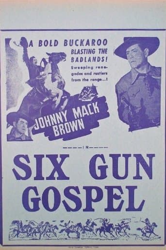 Movie poster for Six Gun Gospel