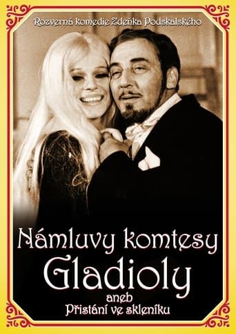 Movie poster for Námluvy komtesy Gladioly aneb Přistání ve skleníku