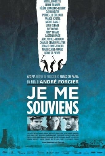Movie poster for Je me souviens