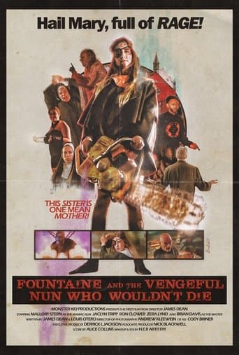 Movie poster for Fountaine and the Vengeful Nun Who Wouldn't Die