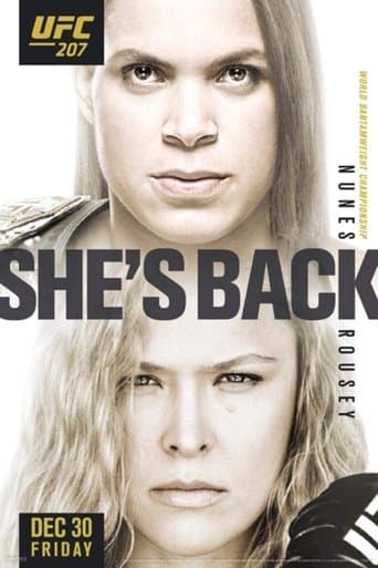 Movie poster for UFC 207: Nunes vs. Rousey