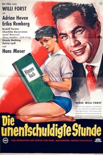 Movie poster for Die unentschuldigte Stunde
