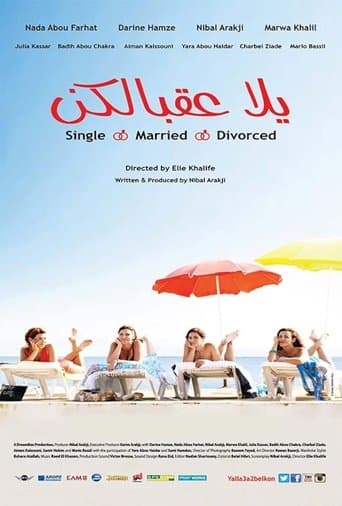 Movie poster for Yalla Aa'belkon: Single, Married, Divorced