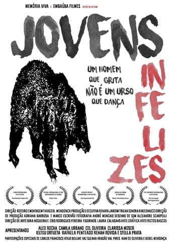 Movie poster for Young and Miserable or a Man Screaming Is Not a Dancing Bear