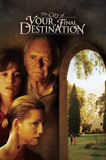 Movie poster for The City of Your Final Destination