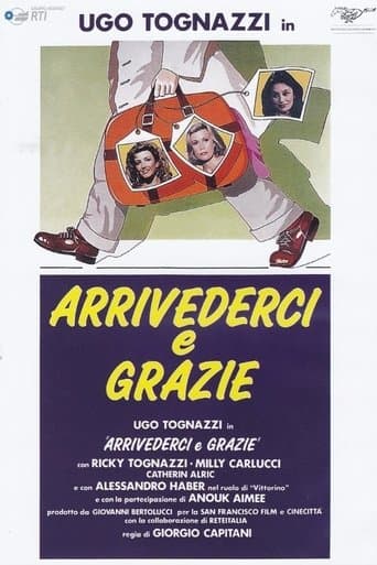 Movie poster for Arrivederci e grazie