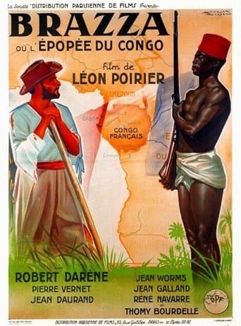 Movie poster for Brazza, or The Epic of the Congo