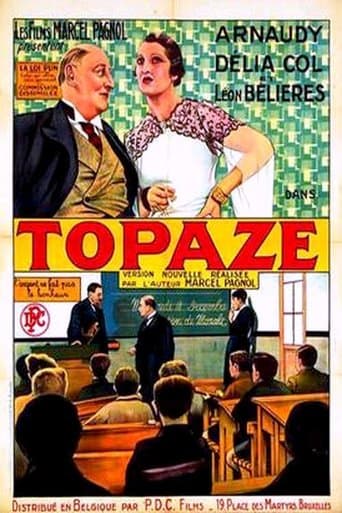 Movie poster for Topaze