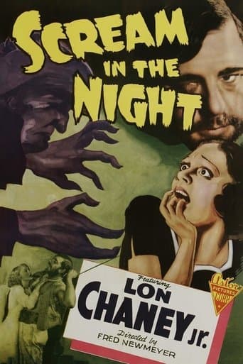 Movie poster for A Scream in the Night