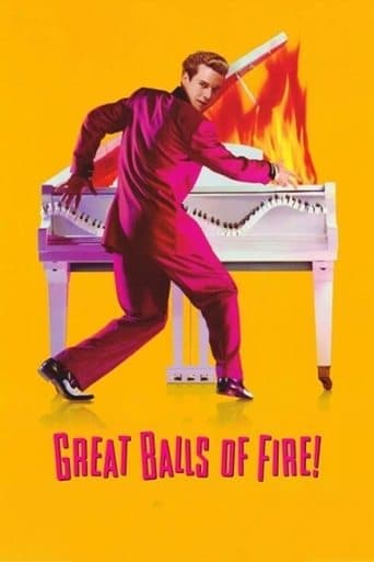 Movie poster for Great Balls of Fire!
