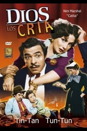 Movie poster for Dios los cría
