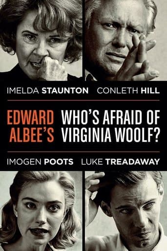 Movie poster for National Theatre Live: Edward Albee's Who's Afraid of Virginia Woolf?