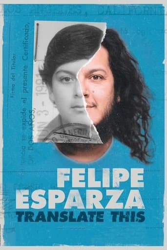 Movie poster for Felipe Esparza: Translate This