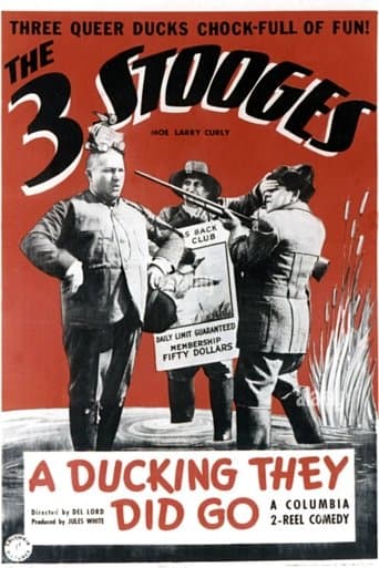 Movie poster for A Ducking They Did Go