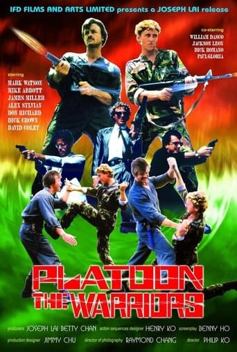Movie poster for Platoon the Warriors